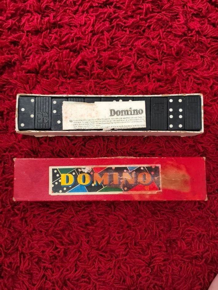 Jumbo domino spel uit 1956, Ophalen of Verzenden, Gebruikt, Jumbo