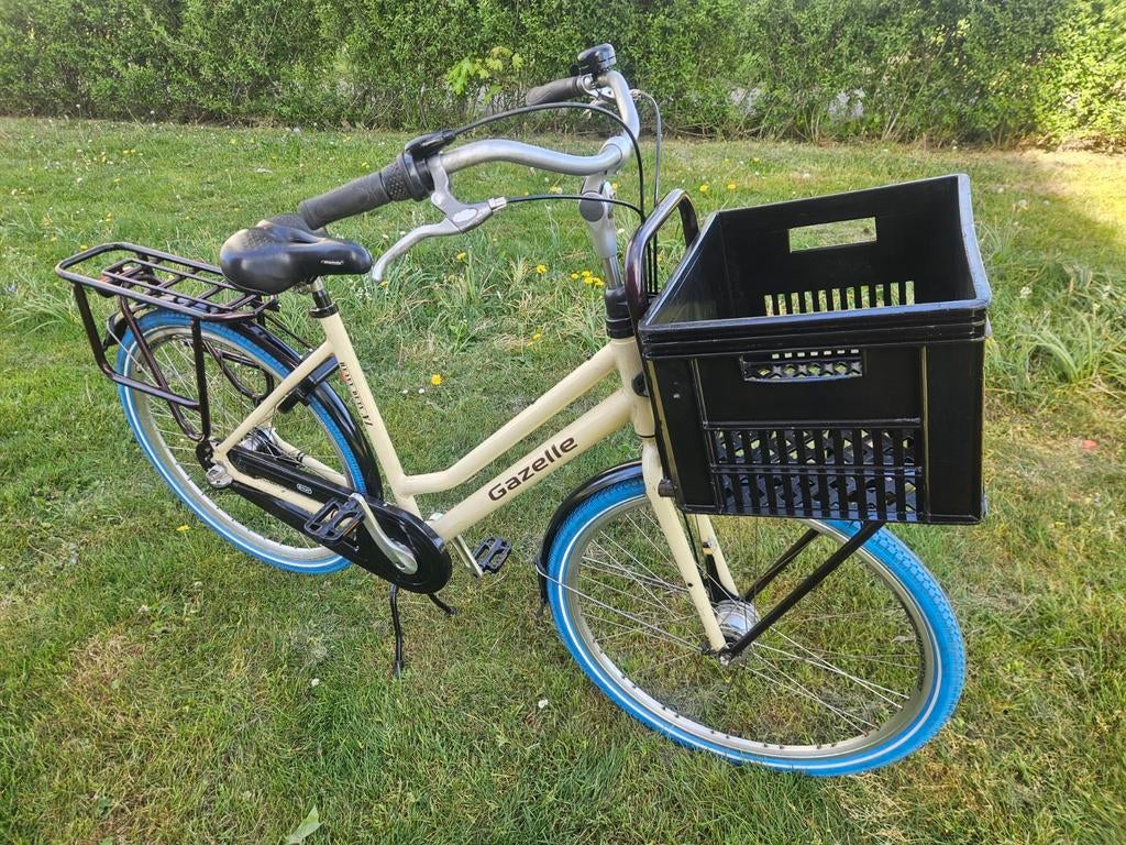 Gszelle damesfiets nieuw banden en verlichting, 53 tot 56 cm, Gazelle, Versnellingen, Ophalen of Verzenden
