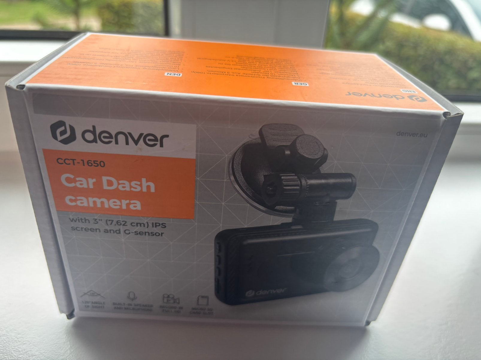 Denver CCT-1650 Dashcam voor Auto (Nieuw in doos), Ophalen, Nieuw