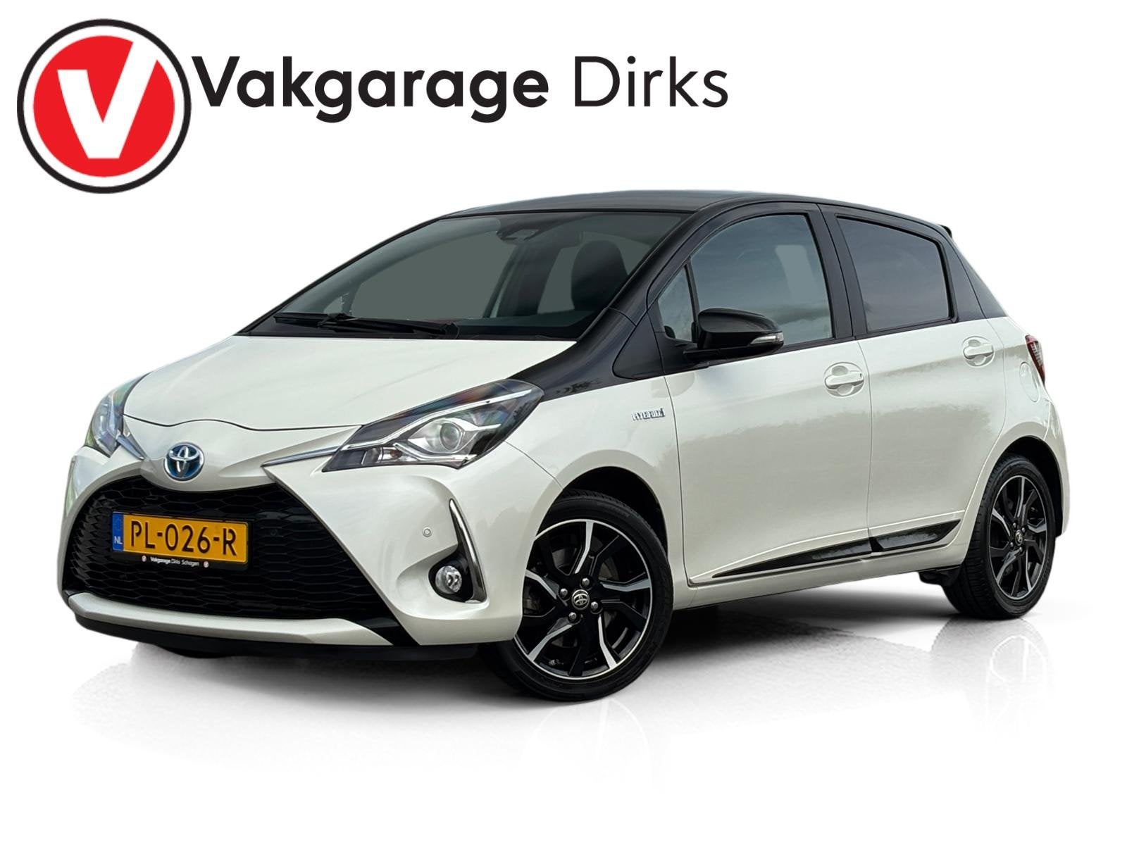Toyota Yaris 1.5 Hybrid Bi-Tone  Trekhaak  Camera, Auto's, Toyota, Gebruikt, Euro 6, 4 cilinders, Origineel Nederlands