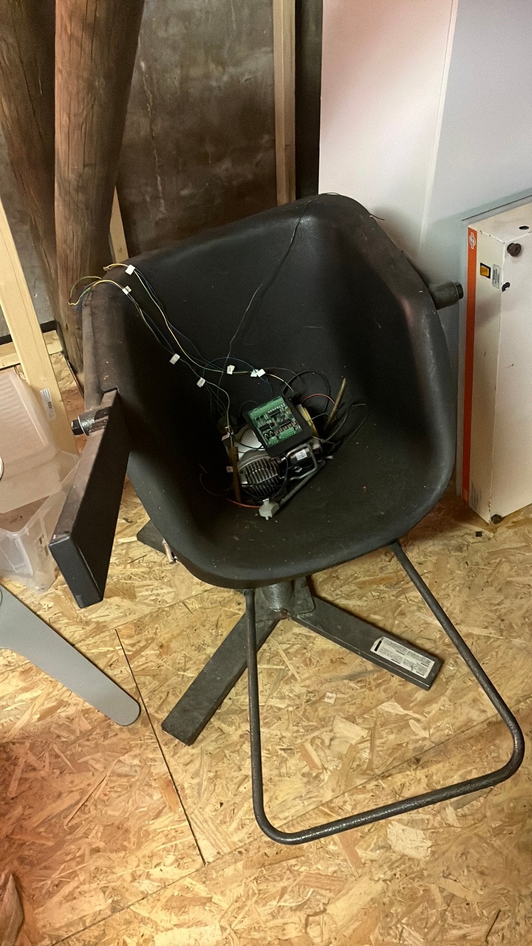 2 dof gaming chair uit de 90er jaren, Ophalen, Niet werkend
