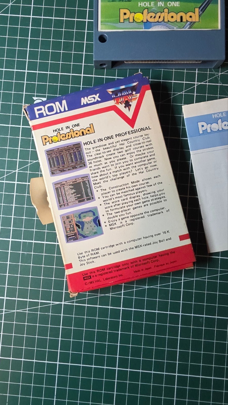 HAL Laboratory Inc. Hole in One Professional MSX MSX2, Ophalen