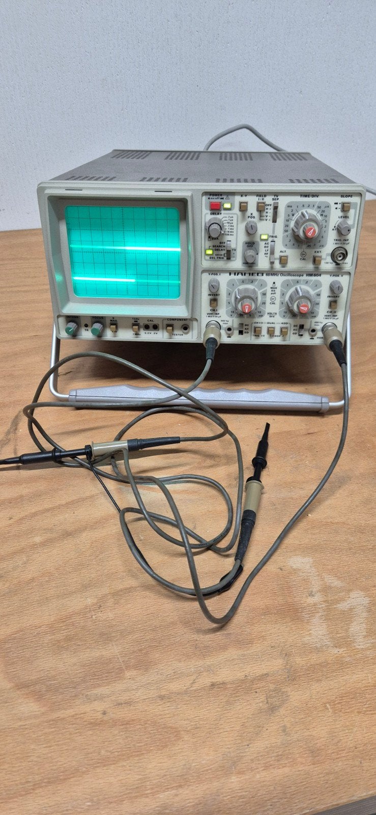 Hameg HM604 60MHz Oscilloscoop - Goede staat, Ophalen of Verzenden