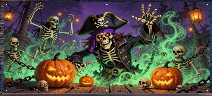 Halloween decoratie tot 450 cm!, Hobby en Vrije tijd, Feestartikelen, Verzenden, Nieuw, Halloween of Griezel
