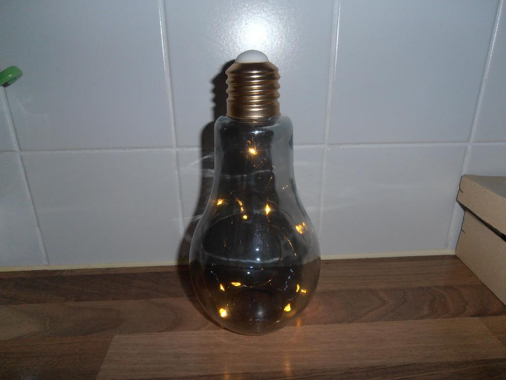Kerst Lamp leuke decoratie, in goede staat,23 cm groot,, Ophalen, Gebruikt