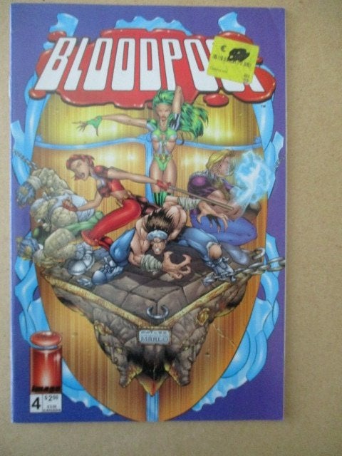 ad000023 bloodpool engels comic, Eén comic, Ophalen, Gelezen, Overige gebieden