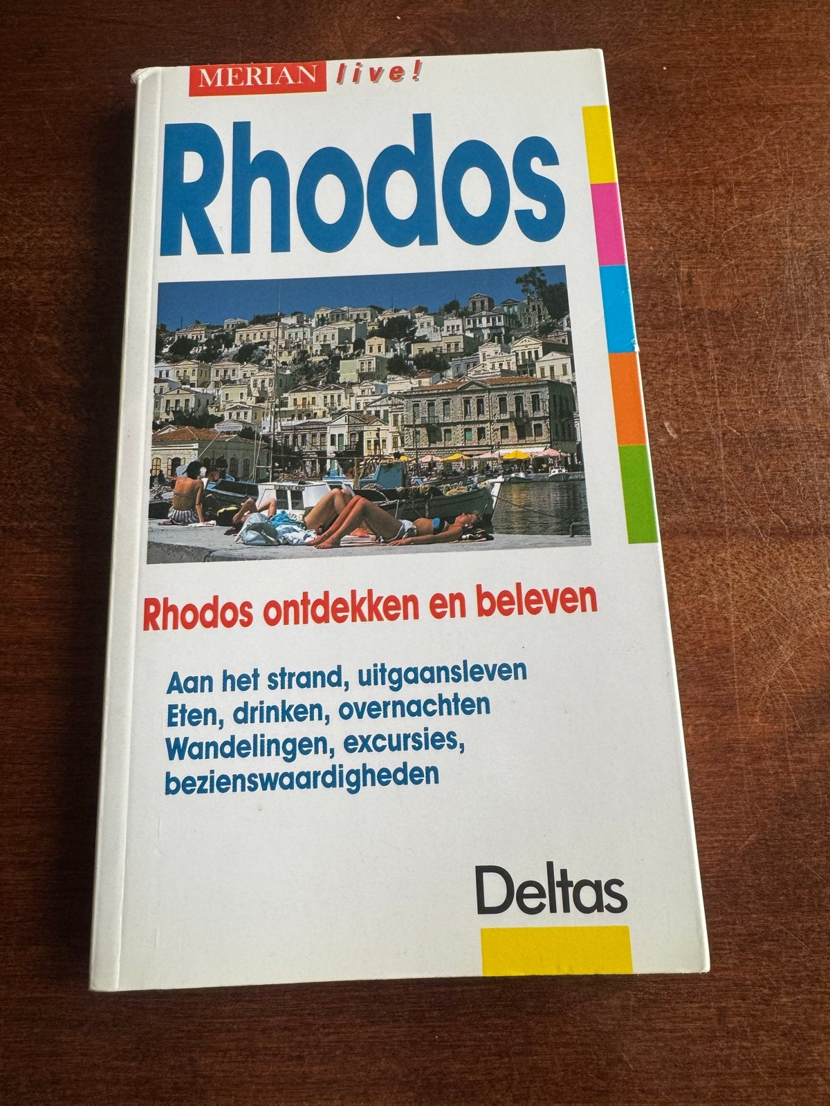 Merian Live! Rhodos Reisgids - Ontdek en Beleef, Overige merken, Europa, Ophalen of Verzenden, Zo goed als nieuw