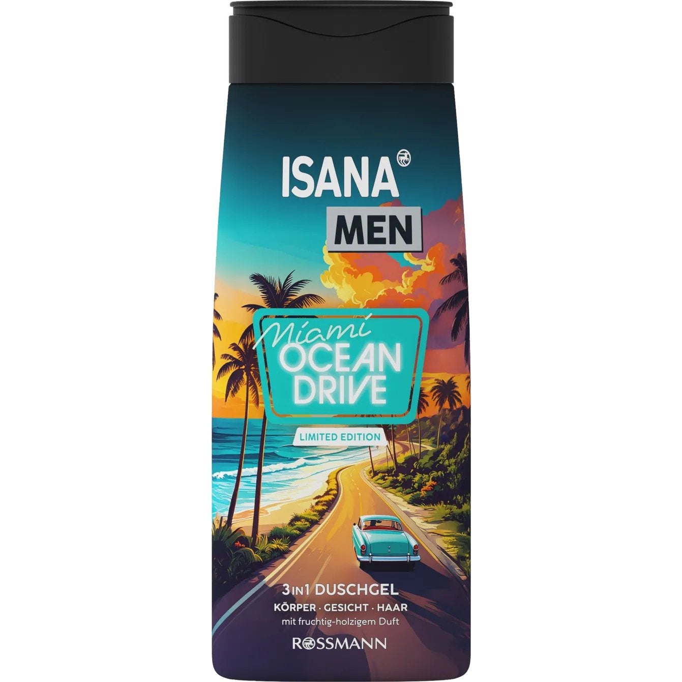 ISANA MEN 3-in-1 Shampoo & Douchegel | shower gel shampoo, Ophalen of Verzenden, Nieuw, Bad & Douche
