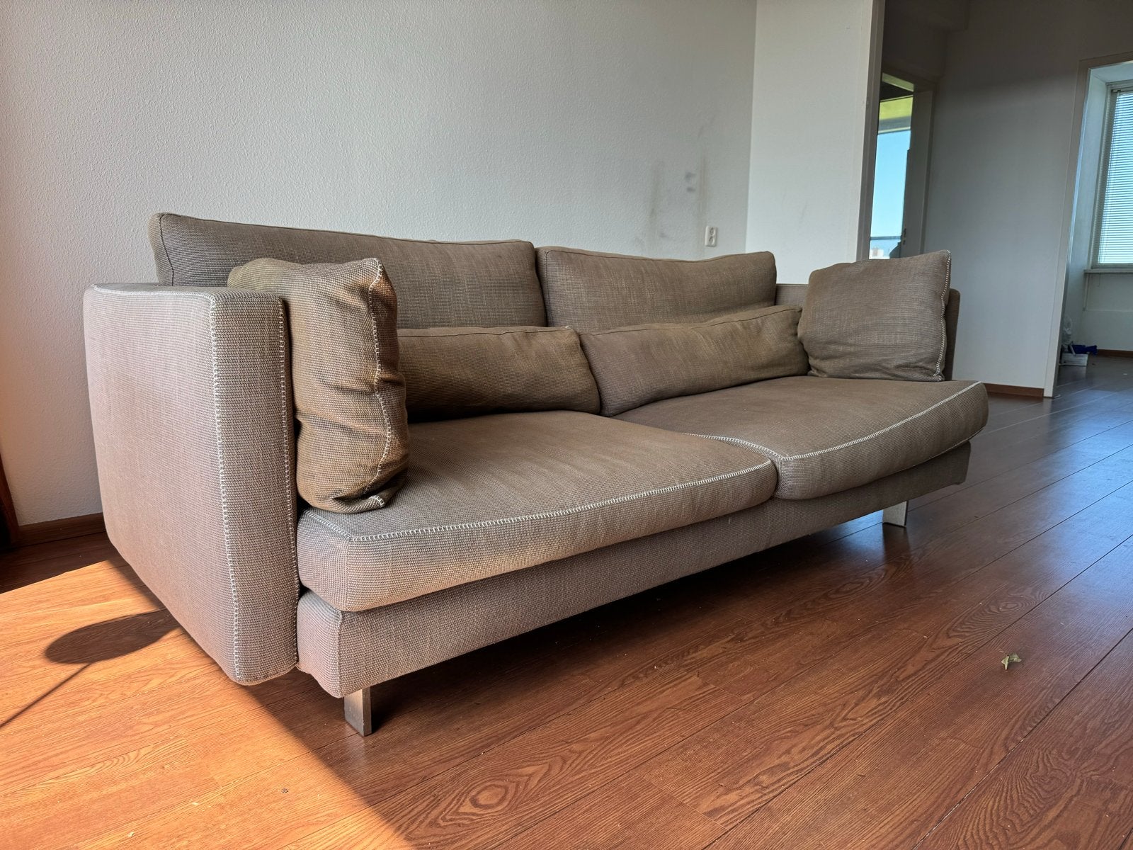 Linteloo bank - 230x100x75 cm, Ophalen, Gebruikt, Driepersoons, 75 tot 100 cm
