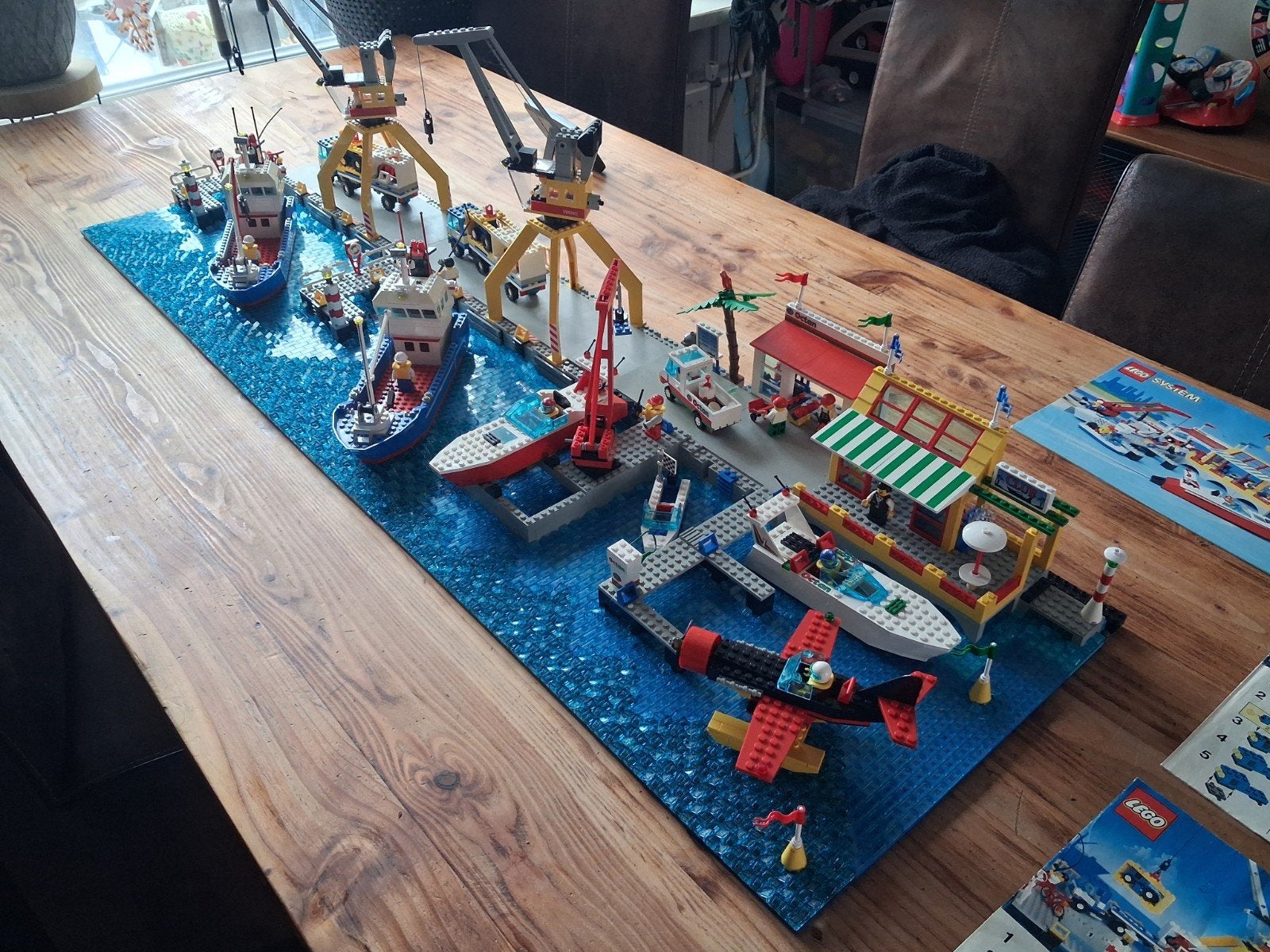 lego 6541 haven  2x lego 6543 jachthaven, Ophalen