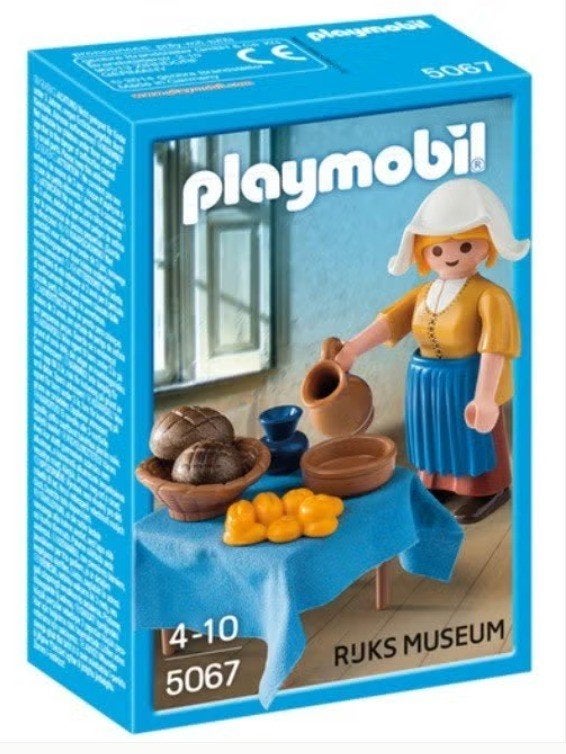 Playmobil 5067- Het melkmeisje van Johannes Vermeer NIEUW, Kinderen en Baby's, Complete set, Overige typen, Nieuw, Ophalen of Verzenden