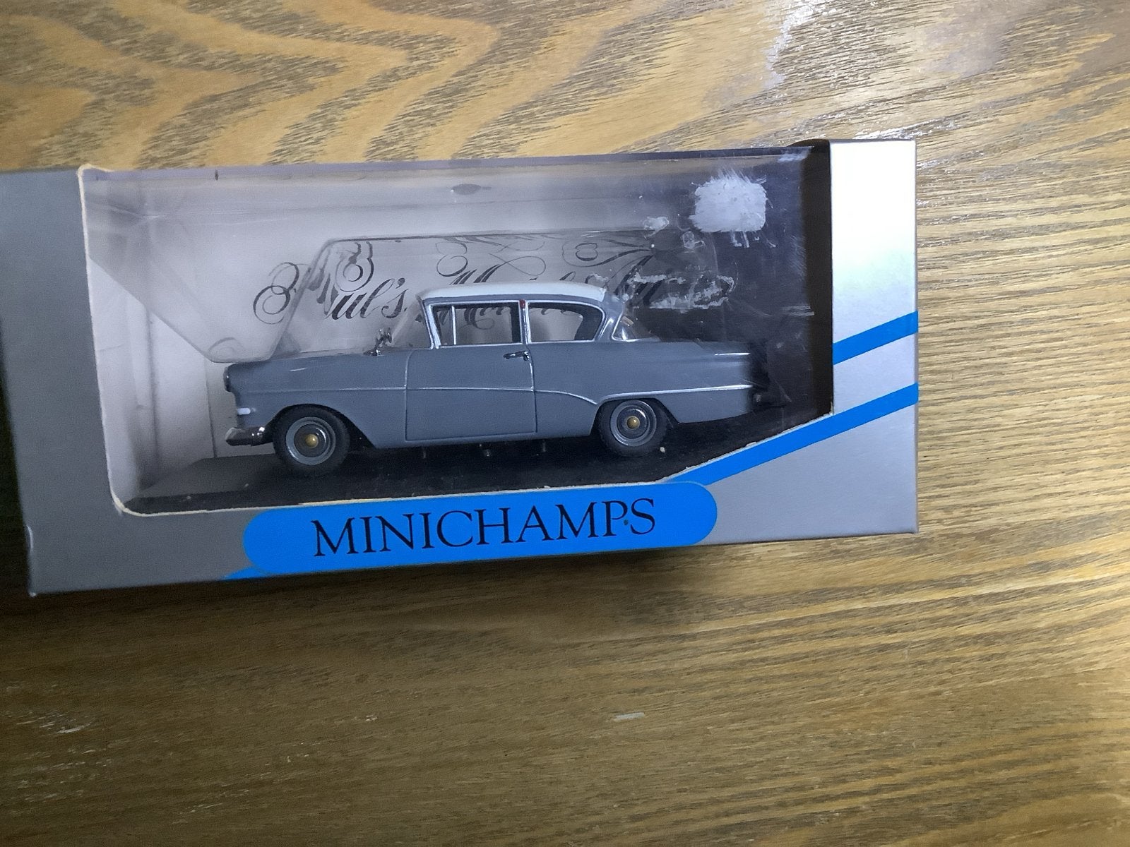 Minichamps Opel Rekord P1 Limousine 1958-1960 Grijs Nieuw, Ophalen of Verzenden, Nieuw, Auto