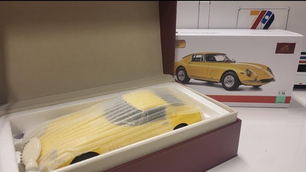 CMC M-240 Ferrari 275 GTB/C Yellow 317 of 1000 pcs - 1966, Overige merken, Auto, Nieuw, Ophalen of Verzenden
