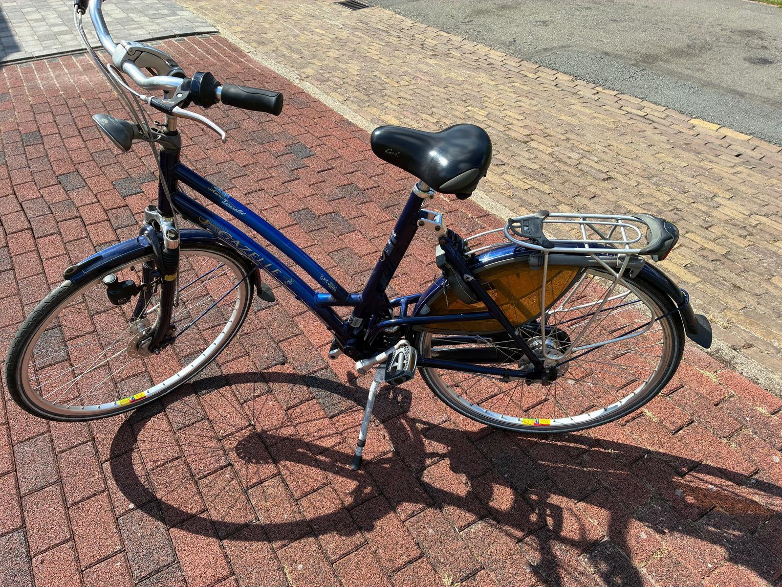 Gazelle damesfiets Airglider Touche 57 cm 7 versnellingen, Ophalen, Minder dan 10 versnellingen, 56 cm of meer, Zo goed als nieuw