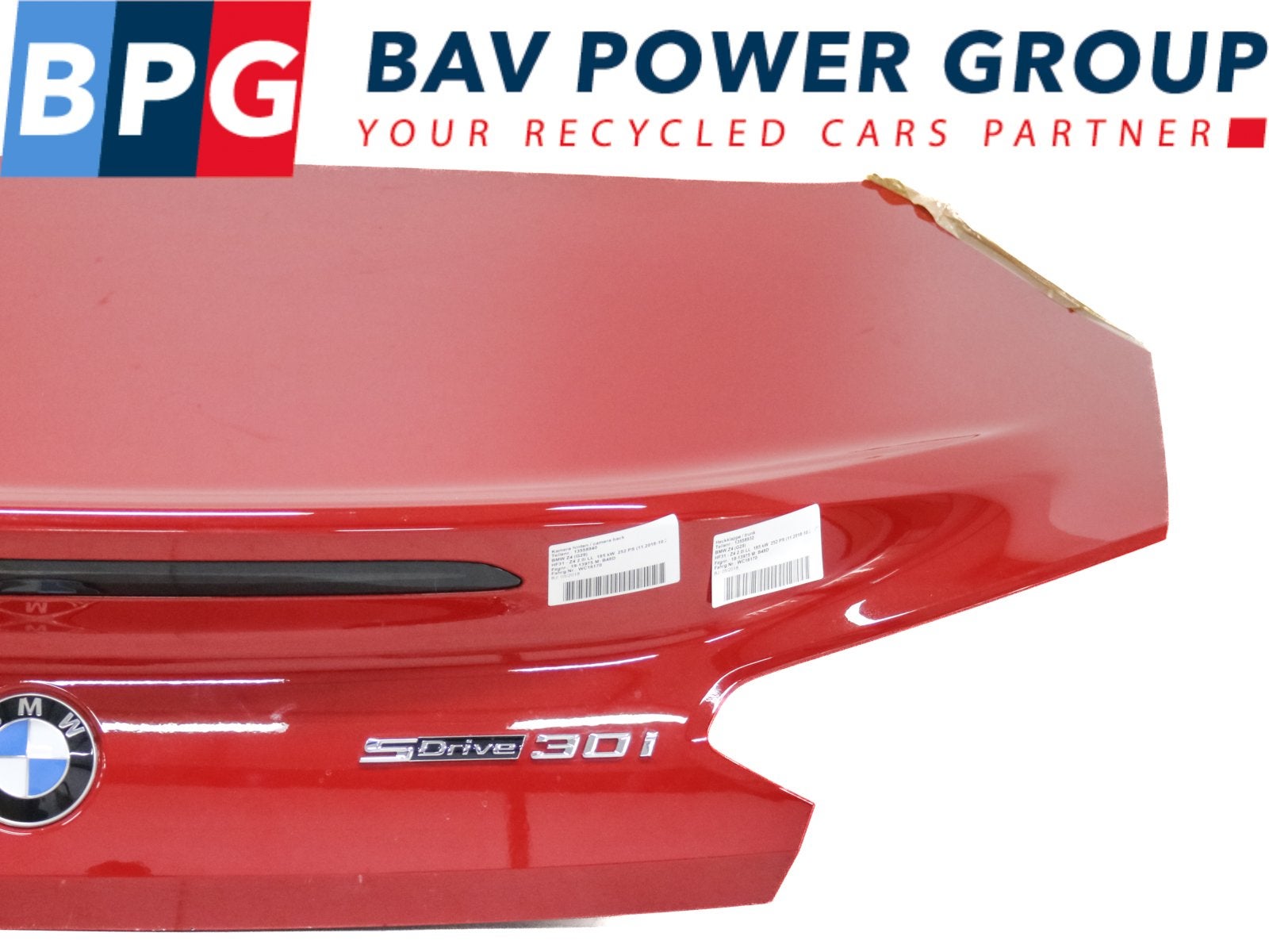 ACHTERKLEP COMPLEET BMW Z4 Roadster (G29) (41009879733), Auto-onderdelen, Carrosserie en Plaatwerk, Gebruikt, Achterklep, BMW
