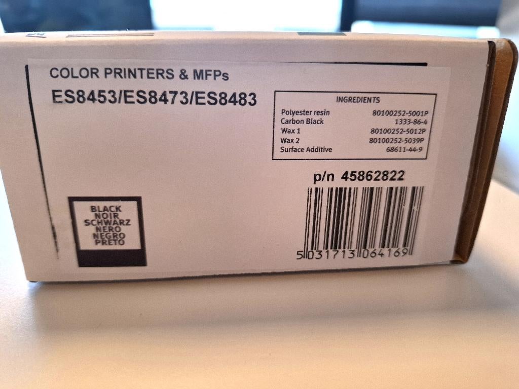 OKI Toner ES8453/ES8473/ES8483 Black, Ophalen of Verzenden, Nieuw, Toner, OKI