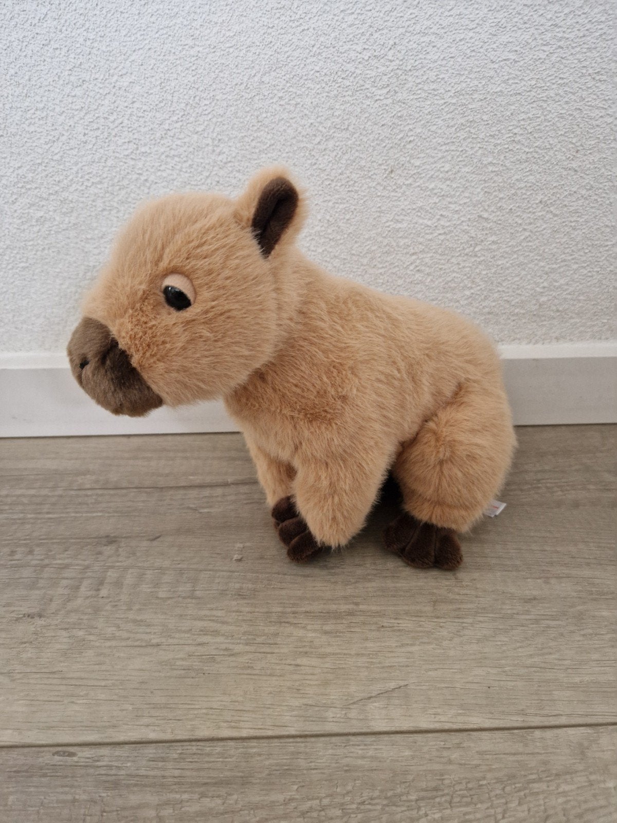 Knuffel Hermann teddy capibara cabybara plush pluche, Ophalen of Verzenden, Zo goed als nieuw, Overige typen