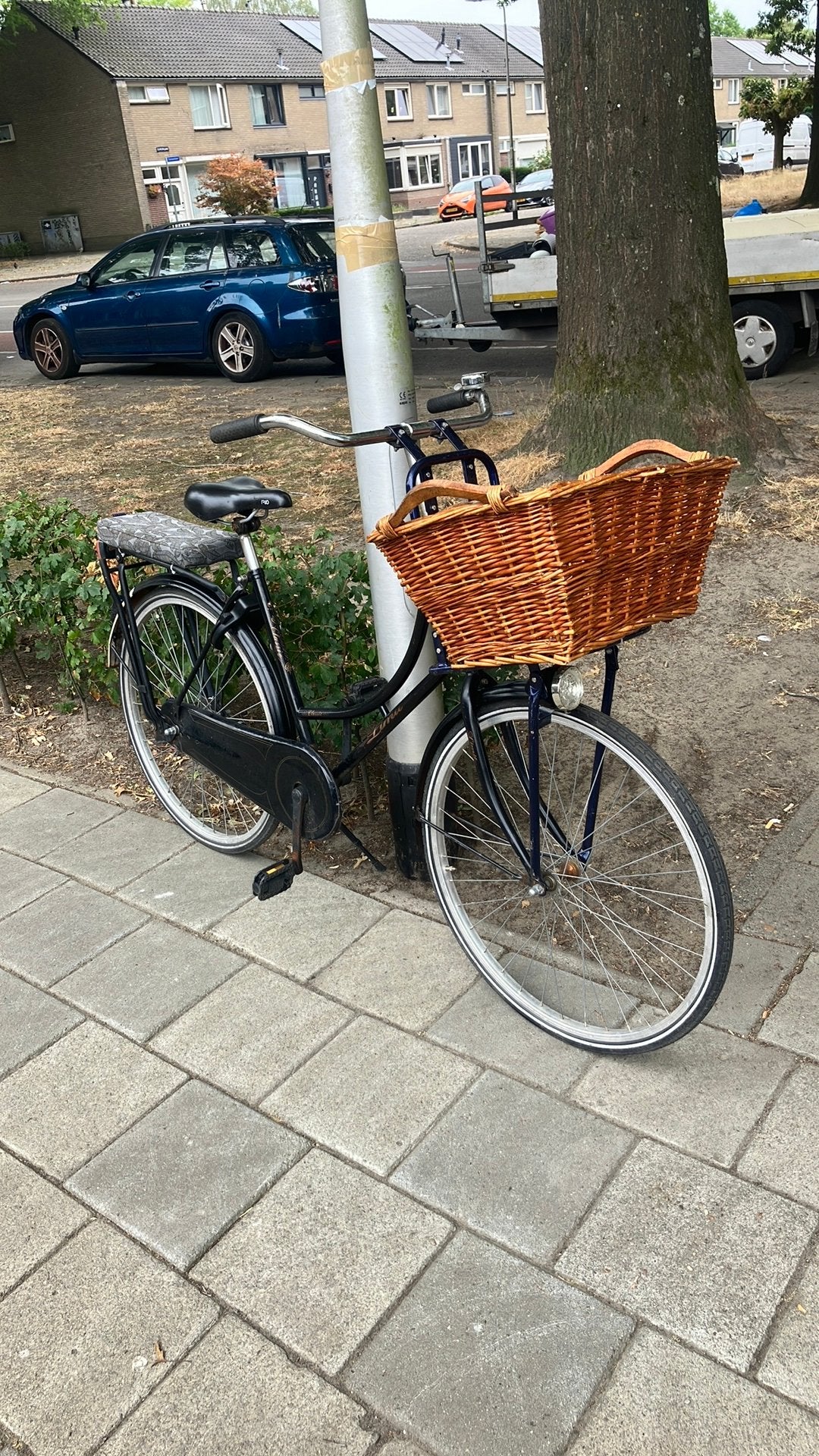 Transport fiets meisjes, Ophalen of Verzenden, Gebruikt, Fietsmand
