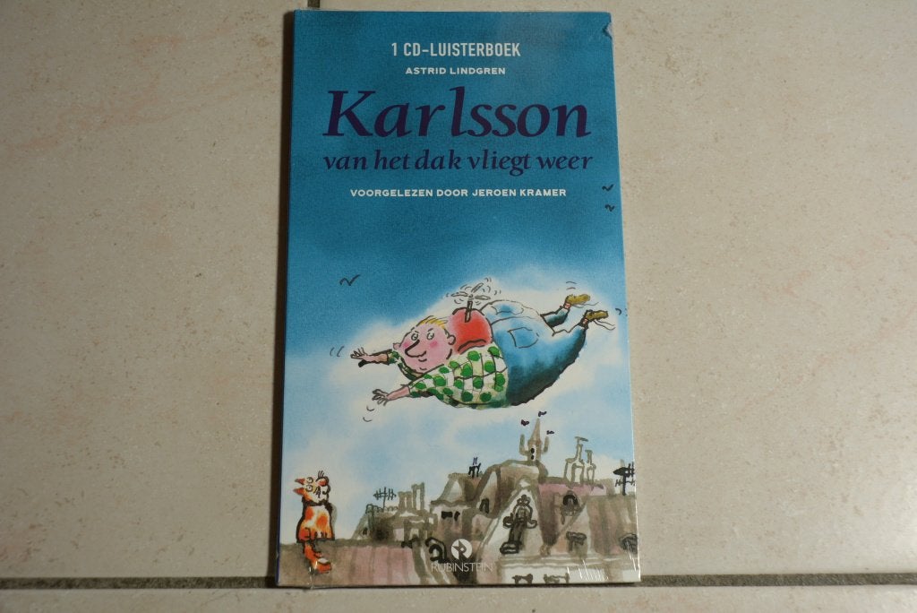 Karlsson van het dak vliegt weer Astrid Lindgren 1 cd NIEUW, Ophalen of Verzenden, Cd, Kind