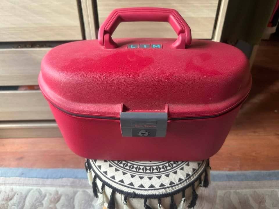 Vintage Samsonite Royal Traveller beautycase, Sieraden, Tassen en Uiterlijk, Ophalen, Met slot, Zo goed als nieuw, Hardcase