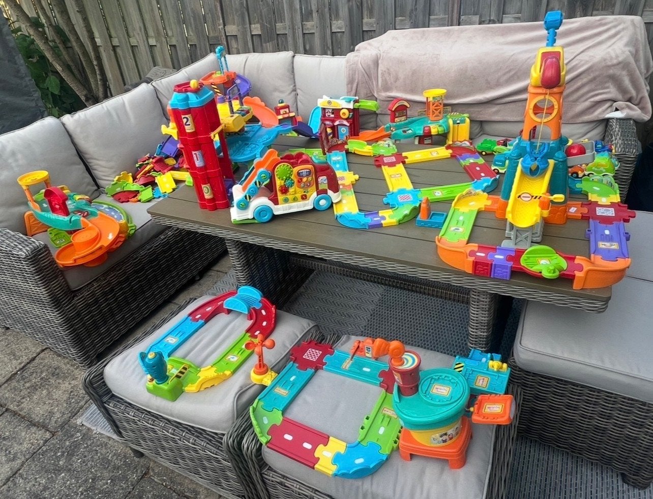 Grote VTech Toet Toet Auto's en Zoef Zoef Dieren collectie, Ophalen, Gebruikt