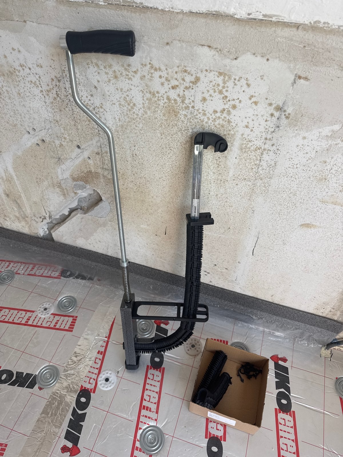 Vloerverwarmingbuis tacker met tackerclips, Ophalen of Verzenden, Nieuw, Tacker/nietmachine, Overige merken