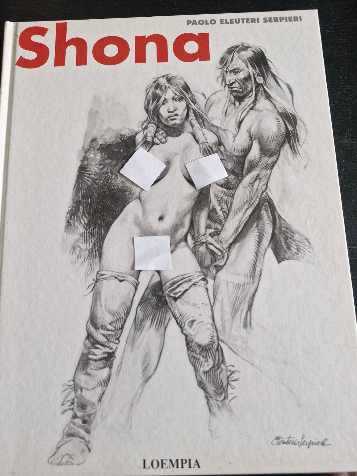 Serpieri.   Shona.    Hardcover., Eén stripboek, Ophalen of Verzenden, Zo goed als nieuw
