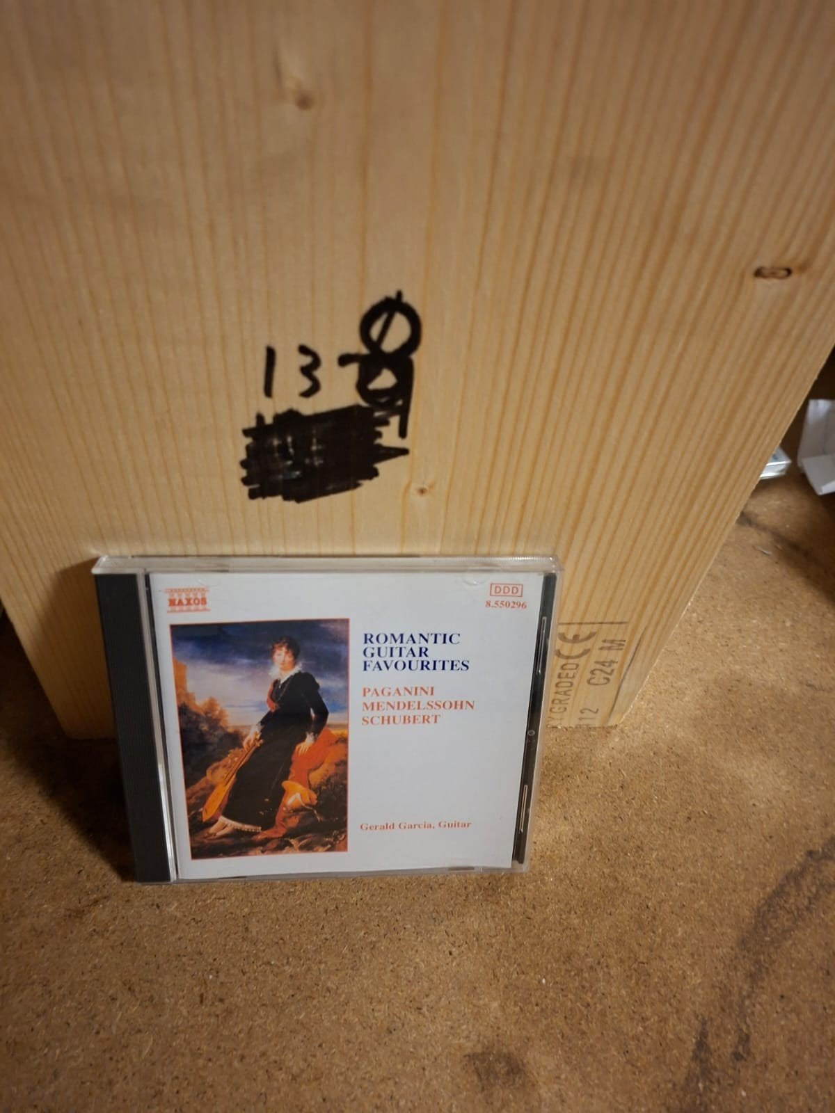 Romantic Guitar Favourites - Paganini, Mendelssohn, Schubert, Kamermuziek, Ophalen of Verzenden, Zo goed als nieuw, Romantiek