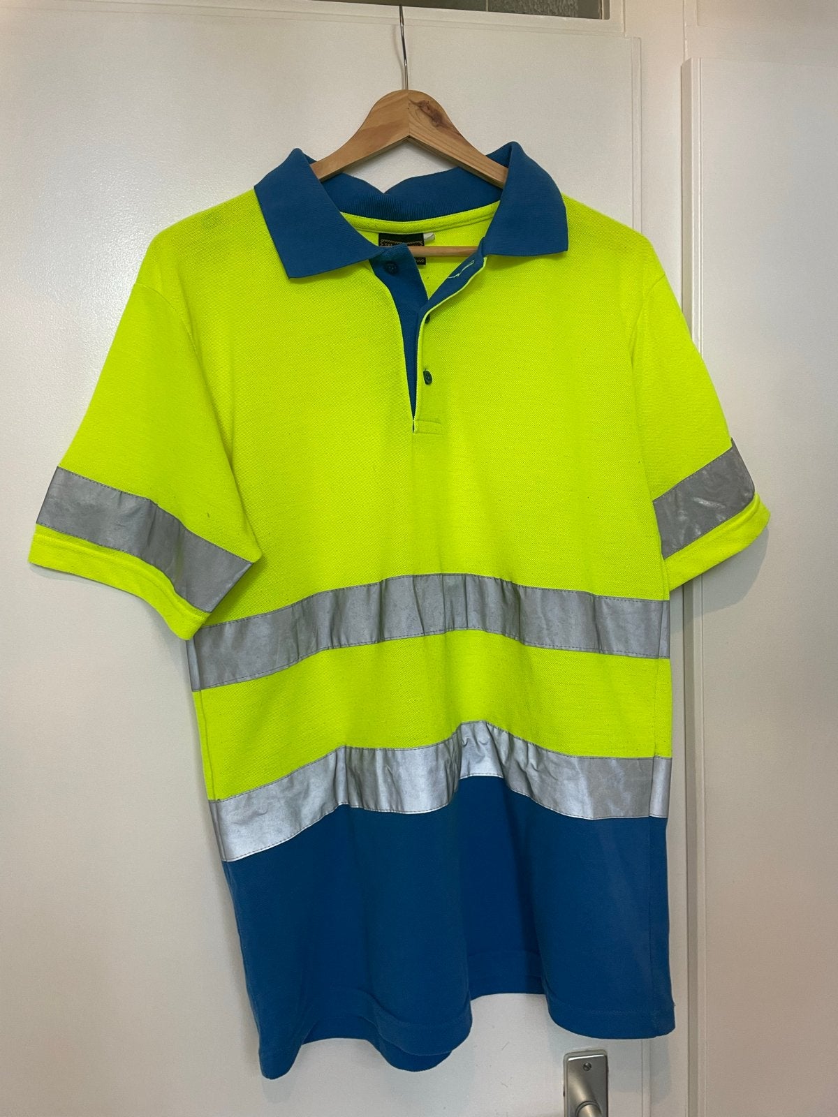 EHBO polo/Veiligheidsshirt Maat M, Katoen/Polyester, Ophalen of Verzenden, Gebruikt
