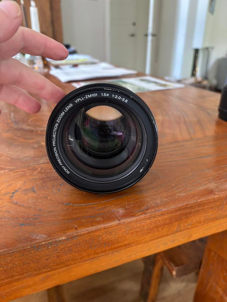 2 x Sony Precision Projector Zoom Lens, Ophalen of Verzenden, Zo goed als nieuw, Telelens, Zoom