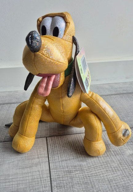Disney 100 Jaar Pluto Knuffel - Nieuw met Label, Kinderen en Baby's, Speelgoed | Knuffels en Pluche, Disney, Disney, Geel, Nieuw