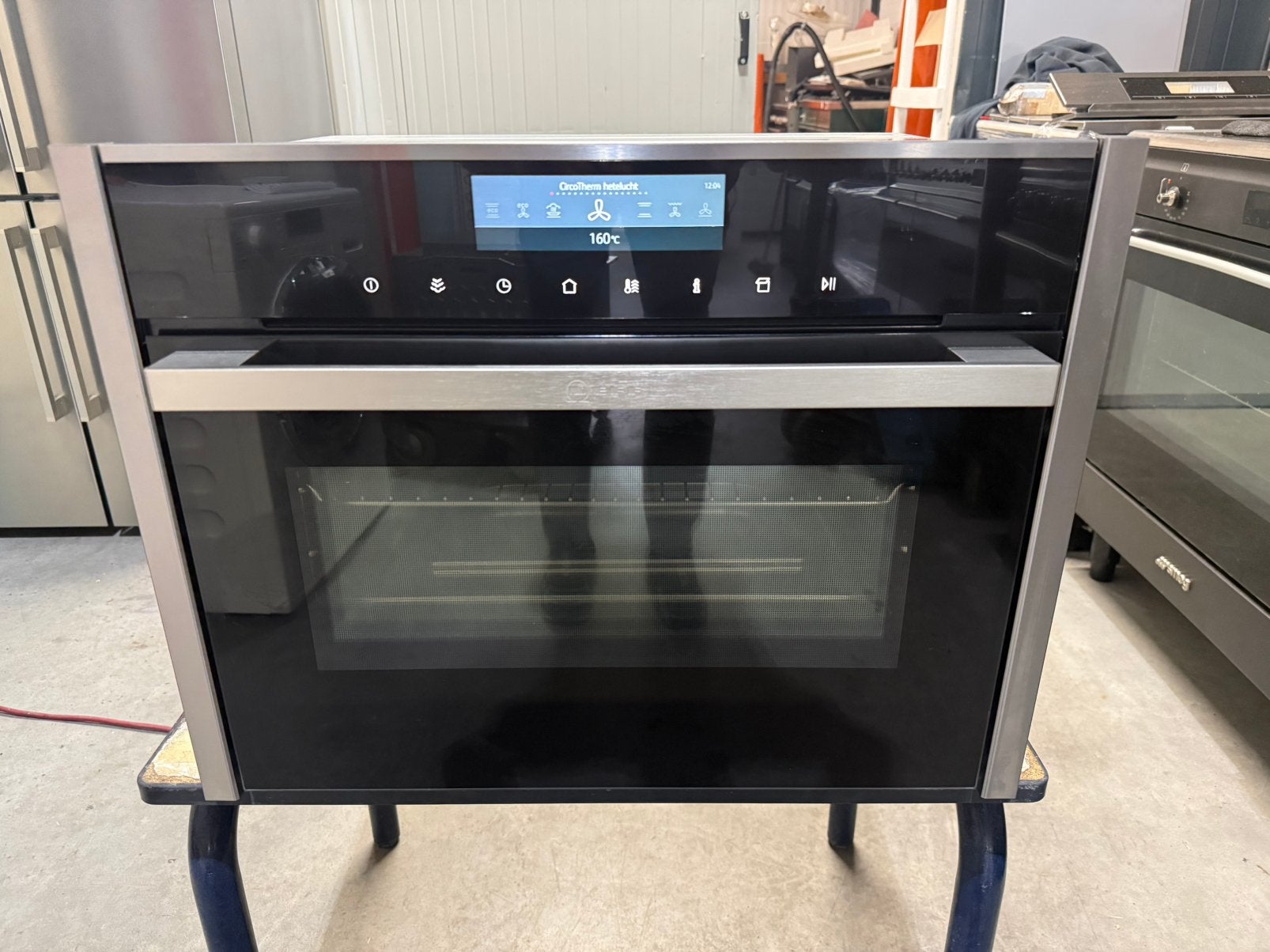 NEFF N90 FullSteam Combi-stoomoven – C18FT48N1/43, Witgoed en Apparatuur, Bella, Ophalen of Verzenden, Zo goed als nieuw, Oven met grill