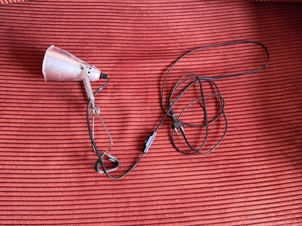 Lamp inclusief lichtbron, Ophalen, Gebruikt, Metaal