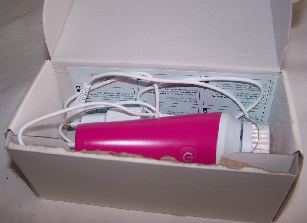 Philips VisaPure Gezichtsreinigingsborstel Roze. Nieuw., Ophalen of Verzenden, Zo goed als nieuw, Gehele gezicht, Reiniging