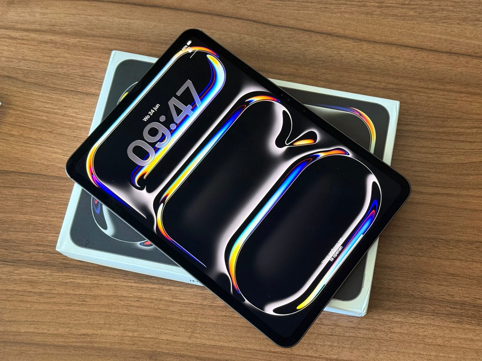 iPad Pro 11" M4 2024 als NIEUW in doos met 100% en 2 cycli, Computers en Software, Apple iPads, Nieuw, Apple iPad, 11 inch, Zwart