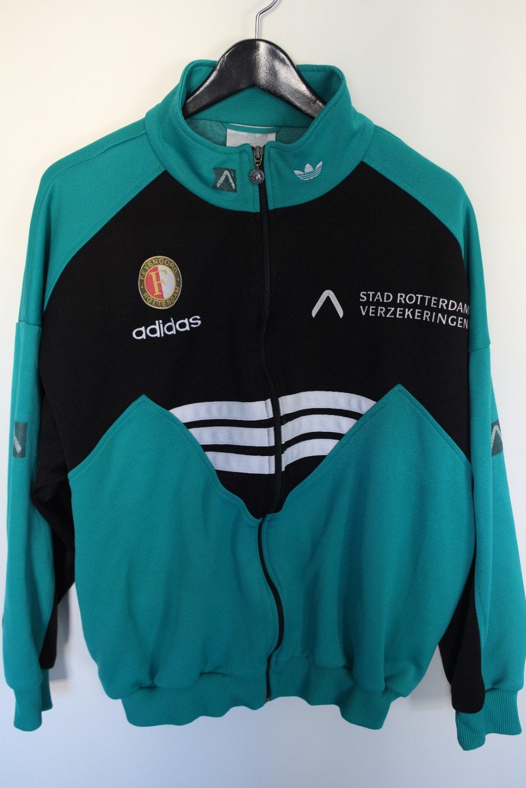Feyenoord Adidas trainingspak jasje 1992, Maat 52/54 (L), Ophalen of Verzenden, Zo goed als nieuw, Adidas