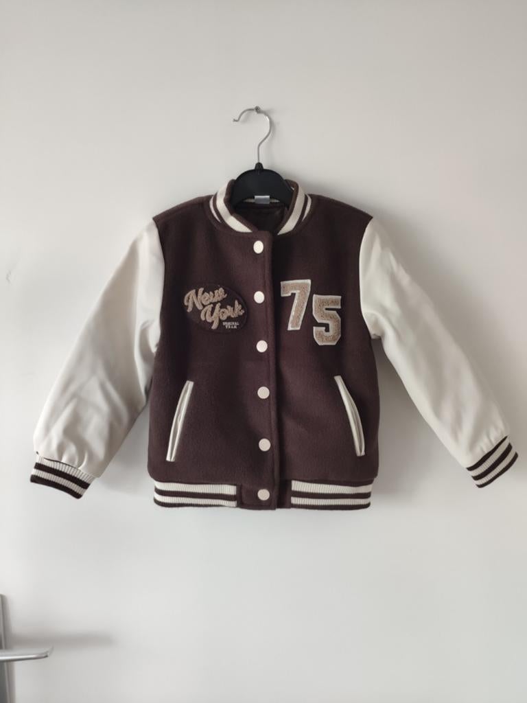 Zeeman unisex baseball jack dik gevoerde stoere jas 98-104 a, Ophalen of Verzenden, Zo goed als nieuw, Jongen of Meisje, Jas