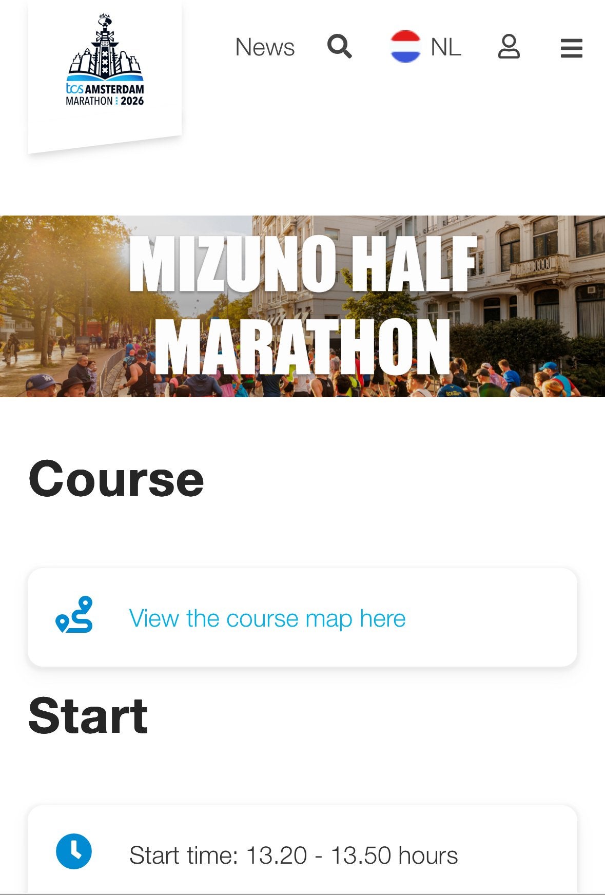 TCS Amsterdam Half Marathon Ticket- on your name, Tickets en Kaartjes, Eén persoon, Overige soorten