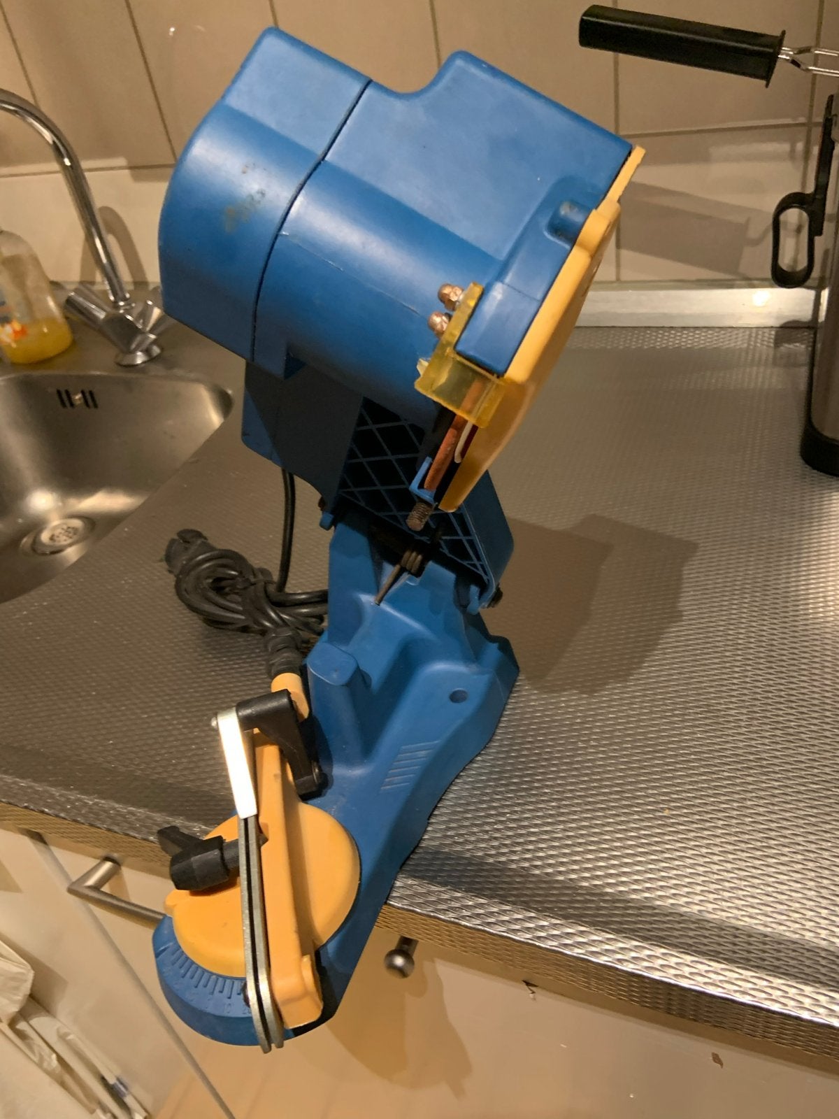 Einhell Royal SKS 85E Kettingzaagslijper, Ophalen of Verzenden, Gebruikt, Minder dan 700 watt, Overige typen