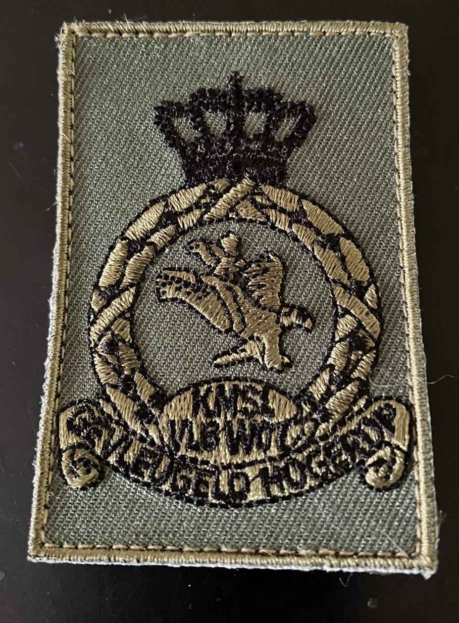 Patch, gevleugeld hogerop, Verzamelen, Ophalen of Verzenden, Luchtmacht, Nederland, Embleem of Badge