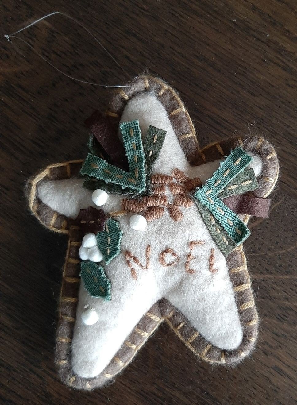 Stoffen kerstfiguur, Diversen, Kerst, Ophalen of Verzenden, Nieuw