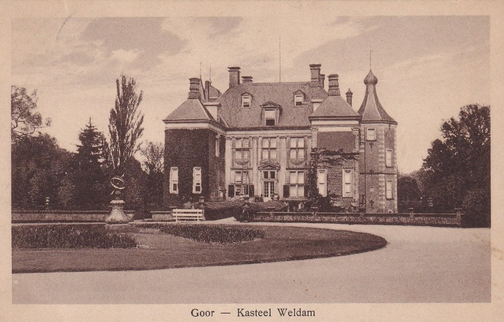 Goor, Weldam, 1923., Verzenden, 1920 tot 1940, Gelopen, Overijssel