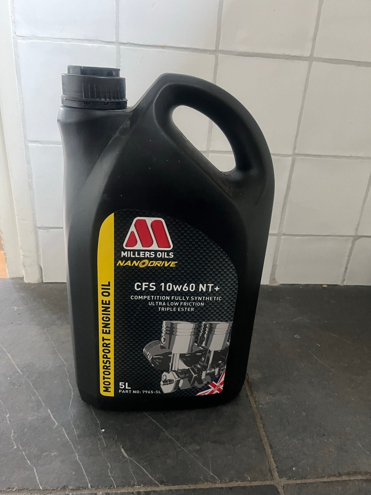 Millers Oils Nanodrive CFS 10w60 NT+ 10w-60 Motorolie 5L, Auto diversen, Onderhoudsmiddelen, Ophalen of Verzenden