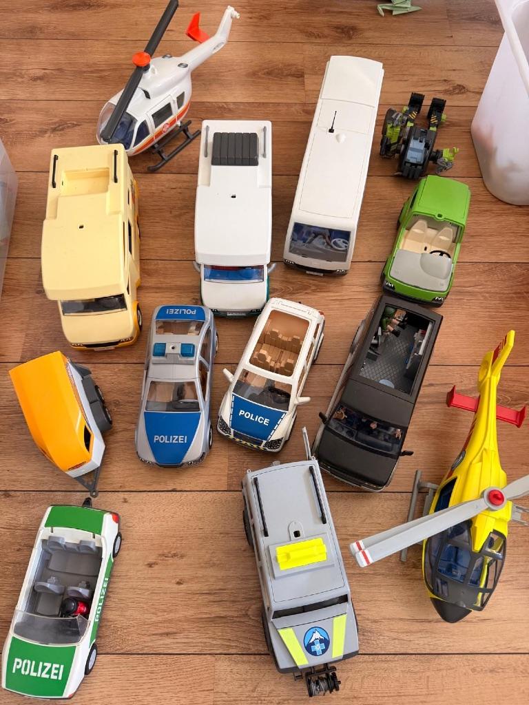 Playmobil Grote speelgoed set voertuigen, Ophalen of Verzenden, Gebruikt