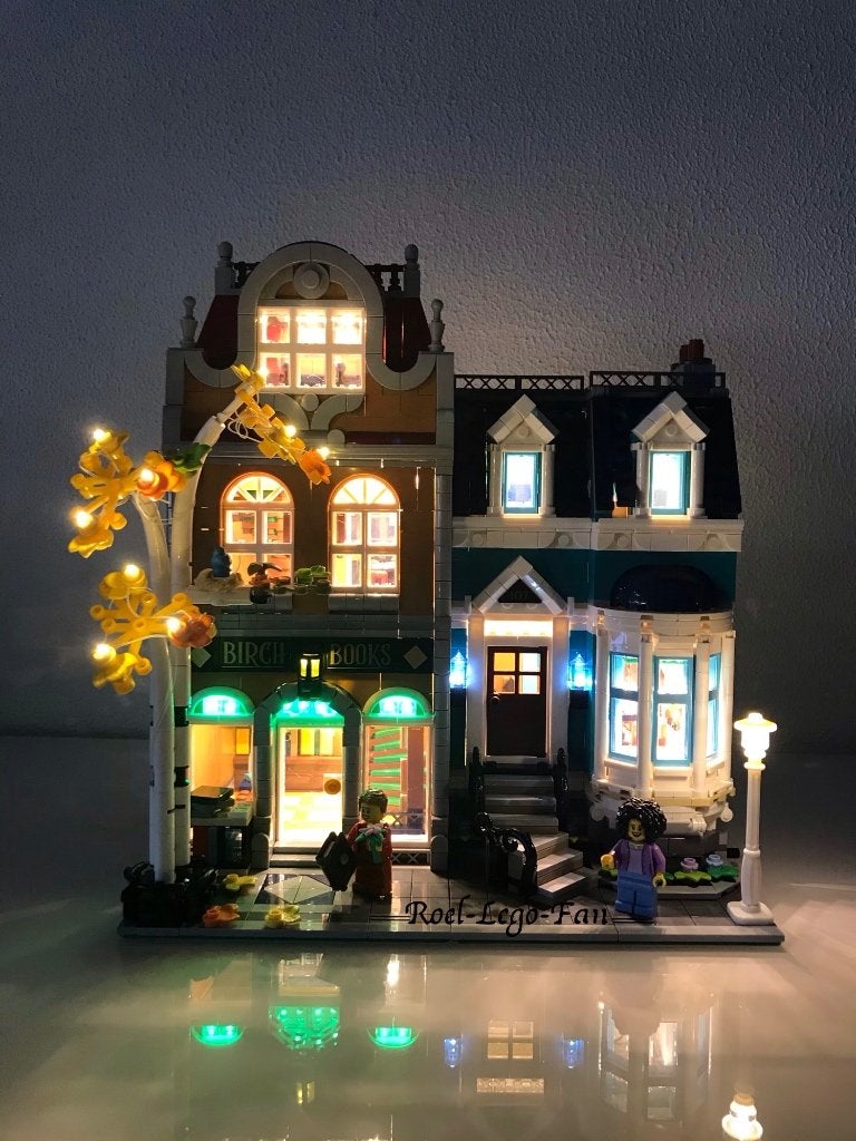 Verlichtingsset voor 10270 Bookshop LED verlichting -Nieuw-, Ophalen of Verzenden, Nieuw, Overige merken