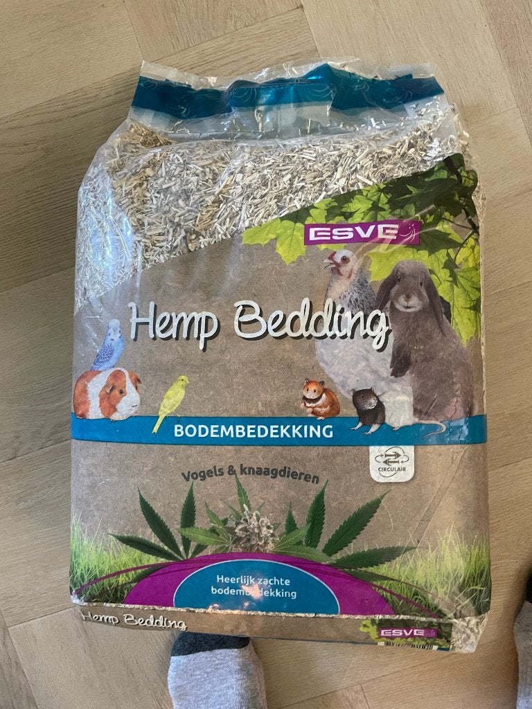 Esve Hemp bedding 2,5 kg, Ophalen, Nieuw, Verzorging