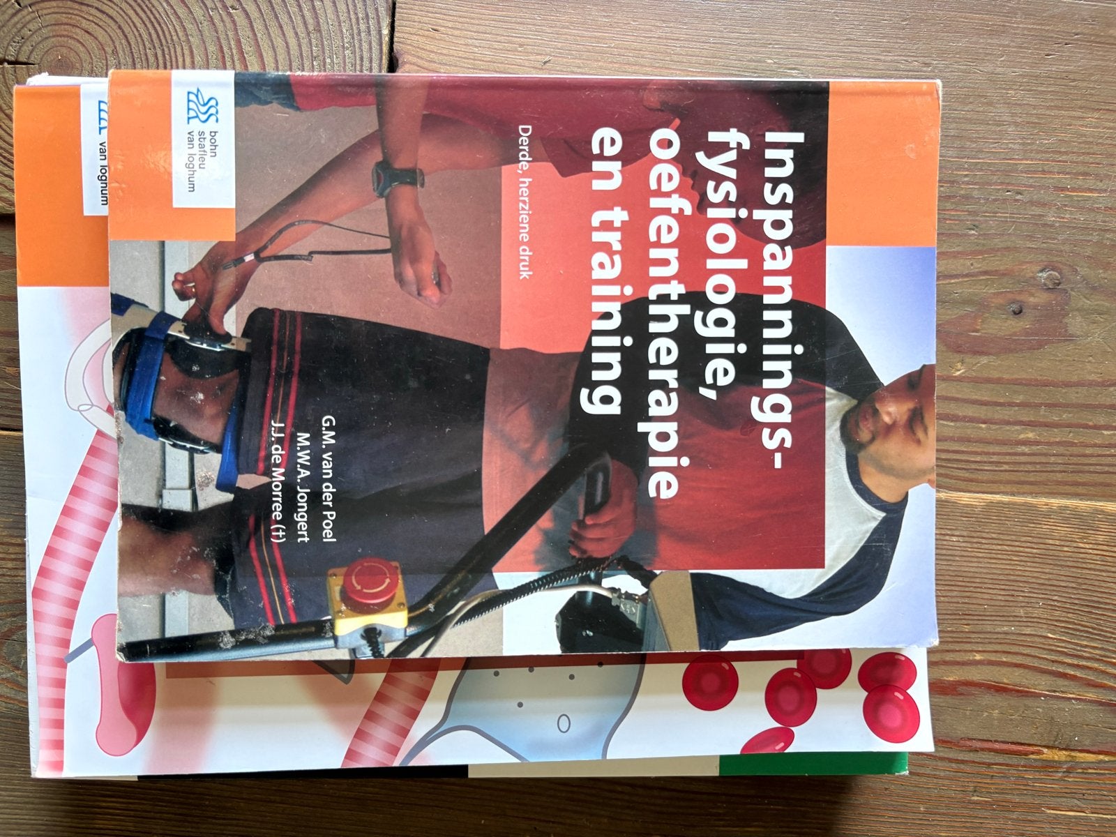 Inspanningsfysiologie en Atlas der Anatomie, Boeken, Ophalen, Beta, Zo goed als nieuw, HBO