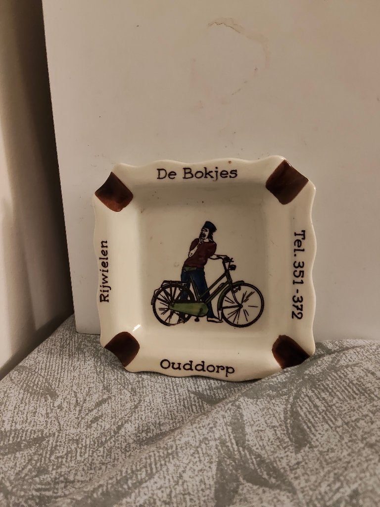 Vintage asbak de bokjes, Verzamelen, Ophalen of Verzenden, Zo goed als nieuw