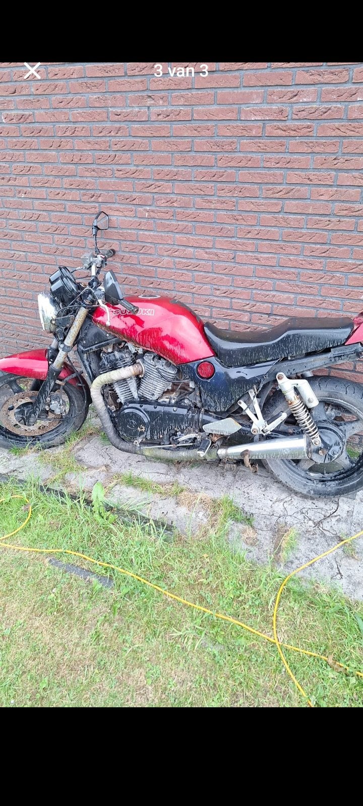 Suzuki VX 800. Loop of sloop, Ophalen