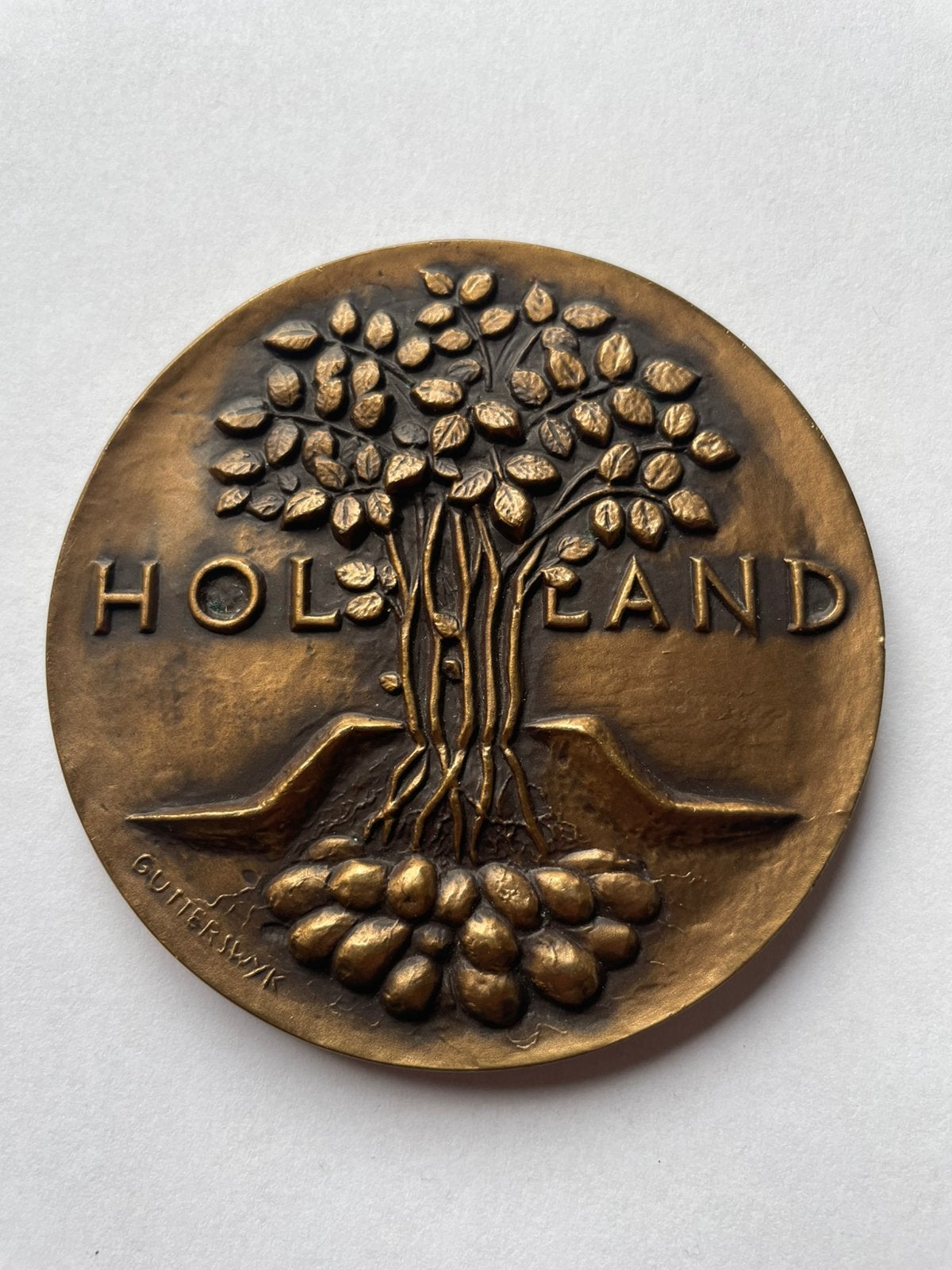 1963…Nederlandse Agrarische Propaganda …80 mm., Ophalen of Verzenden, Brons